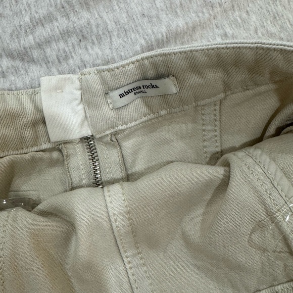 MISTRESS ROCKS OAT DENIM STRAPLESS TOP - Picture 13 of 16